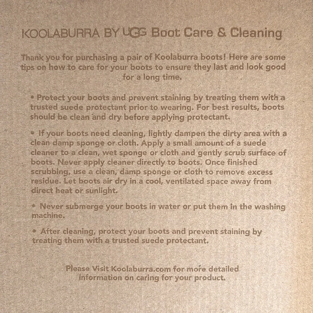 NIB [Koolaburra By UGG] Koola Ultra Mini Brown Winter Boots Women’s/Big Kids 5 - Picture 11 of 13